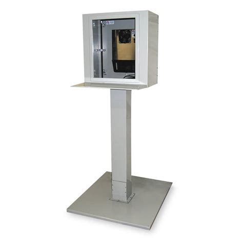 electrical enclosure ss floor stand food grade|stainless steel 3 point enclosure.